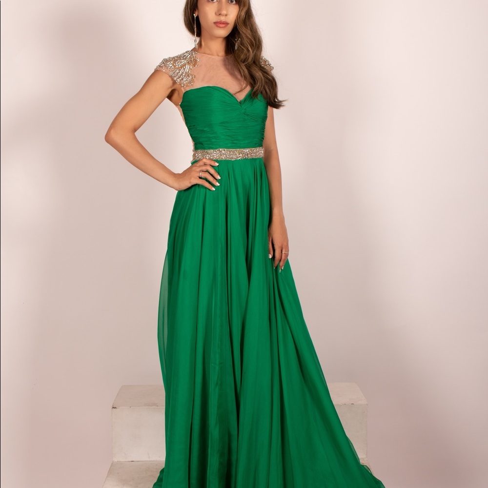 Jovani Green Dress